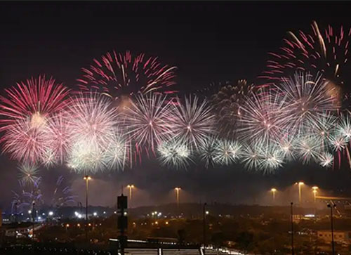 和静县焰火晚会